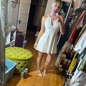 Free people Little white dress